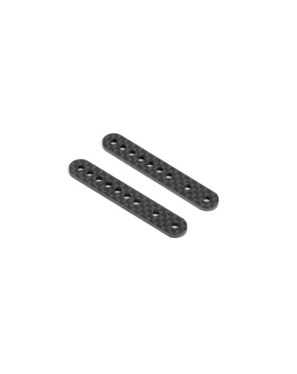SCX Adaptateur support carrosserie AR carbone 2.2mm - XRAY - 321322