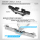 ALU FRONT ROLL-CENTER HOLDER FOR BRIDGE UPPER DECK - XRAY - 322046