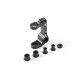 ALU C-HUB RIGHT - SWISS 7075 T6 - XRAY - 322211