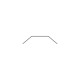 XB2 ANTI-ROLL BAR FRONT FOR BRIDGE UPPER DECK 0.8 MM - XRAY - 322489