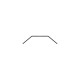 XB2 ANTI-ROLL BAR FRONT FOR BRIDGE UPPER DECK 1.1 MM - XRAY - 322491