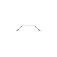 XB2 ANTI-ROLL BAR FRONT FOR BRIDGE UPPER DECK 1.0 MM - XRAY - 322490