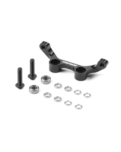 ALU STEERING PLATE FOR 1-PIECE CHASSIS - SET - XRAY - 322575