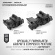 Boite de transmission 3 pignons - Graphite - XRAY - 323029-G