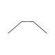 XB2 ANTI-ROLL BAR REAR - SHORT - 1.4 MM - XRAY - 323494