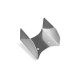 LEXAN REAR WING CENTER FIN - ZAP (2) - 323515 - XRAY