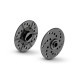 XB2 2-PAD Plaques de slipper alu LCG ventilés (2) - XRAY - 324130-L