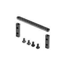 ALU SERVO HOLDERS & GRAPHITE BRIDGE - XRAY - 326201