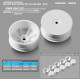 XB2 Jantes AV 12mm blanches - IFMAR (10) - XRAY - 329900-M