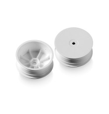 XB2 Jantes AV 12mm blanches - IFMAR - HARD (2) - XRAY - 329910-H