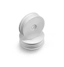 Jantes Avant Blanches 2WD Slim (2) - XRAY - 329914-M