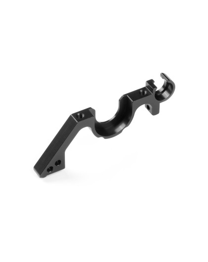 ALU LOWER BULKHEAD REAR - RIGHT - BLACK - XRAY - 333019