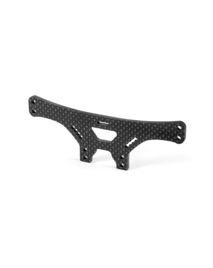 Support d'amort. arrière carbone 3mm - XRAY - 333082
