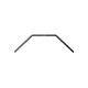 ANTI-ROLL BAR FOR BALL-BEARINGS - REAR 2.2 MM - 333482 - XRAY