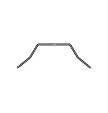 Barre anti-roulis arrière 2.4mm sur roulements - XRAY - 333494