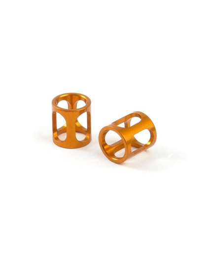 ALU LIGHTWEIGHT LOCATING COLLAR - ORANGE (2) - 335731-O - XRAY