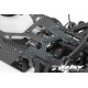 GRAPHITE BRACE FOR FLEX RADIO PLATE 2.5MM - 336090 - XRAY