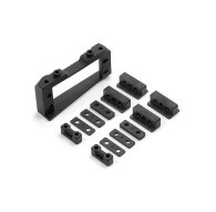 COMPOSITE STEERING SERVO HOLDER - SET - V2 - 336120 - XRAY