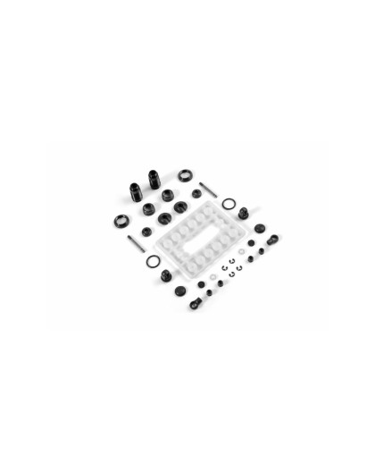Amortisseurs alu Noir (2) - XRAY - 338001-K