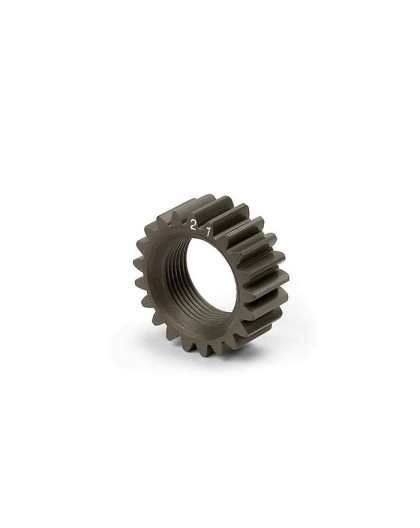 XCA ALU 7075 T6 HARDCOATED PINION GEAR - 21T (2ND) - 338521 - XRAY
