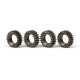 XCA ALU 7075 T6 HARDCOATED PINION GEAR - 23T (2ND) - 338523 - XRAY