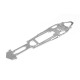 Châssis alu 5mm - XRAY - 341108