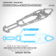 RX8 Châssis alu 5mm Flex - XRAY - 341109