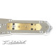 BRASS CHASSIS WEIGHT FRONT 60g - V2 - 341182 - XRAY