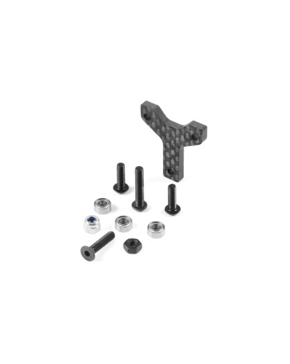 Guide support de carrosserie arrière carbone - XRAY - 341382
