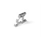 X8 ALU LOWER BULKHEAD FRONT - RIGHT - SWISS 7075 T6 - XRAY - 342018