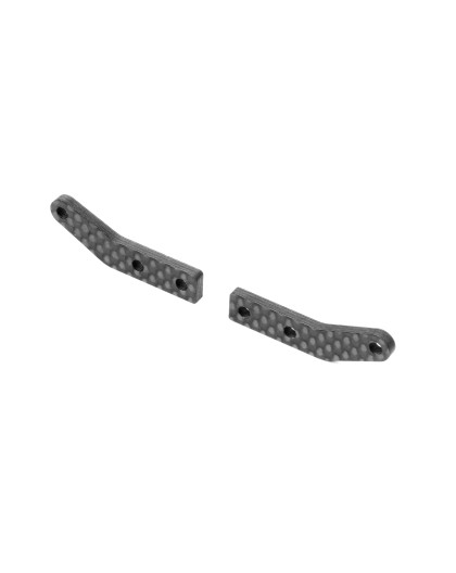 GRAPHITE EXTENSION FOR SUSPENSION ARM FRONT LOWER (2) - XRAY - 342197