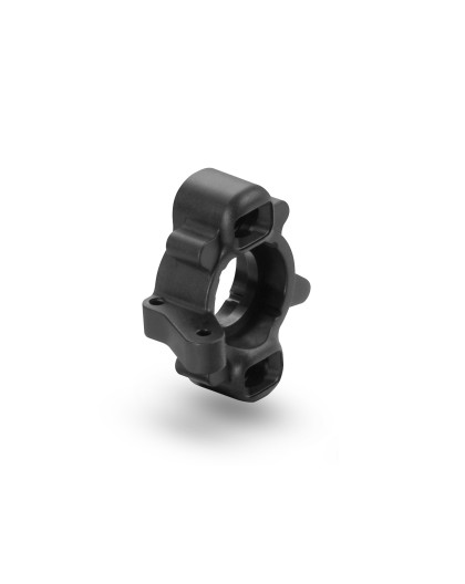 ECCENTRIC STEERING BLOCK AERO DISC LEFT - GRAPHITE - XRAY - 342225-G