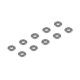 Rondelles alu 3x8.8x1mm (10) - XRAY - 342360