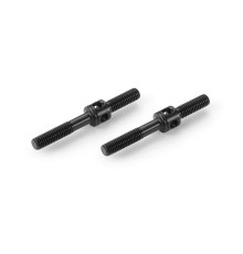 ADJ. TURNBUCKLE L/R 28 MM - HUDY SPRING STEEL™ (2) - 342631 - XRAY