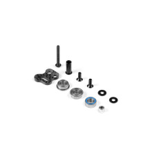 X8 GRAPHITE BELT TENSIONER HOLDER BALL BEARINGS - SET - XRAY - 343079