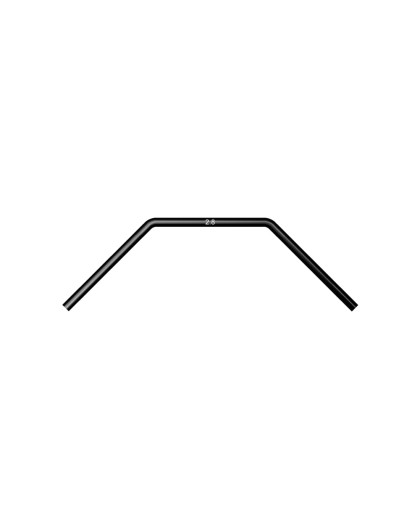 Barre anti-roulis arrière 2.8mm - XRAY - 343468