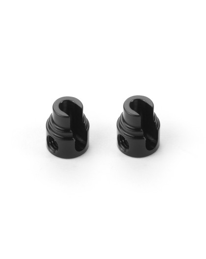 Bagues alu de barre anti-roulis noires 2.7mm (2) - XRAY - 343482-K