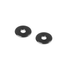 Rondelles alu noires 5x16.8x1.5mm (2) - XRAY - 345690