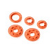 COMPOSITE BELT PULLEY COVER SET - GRAPHITE - 345800-O - XRAY