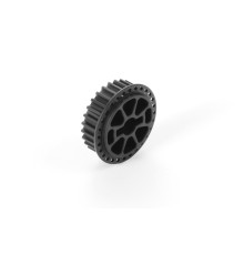 COMPOSITE SIDE BELT PULLEY 28T - FRONT - 345888 - XRAY