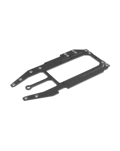 RX8 CARBON RADIO PLATE WITH MULTI-FLEX SETTING - XRAY - 346118