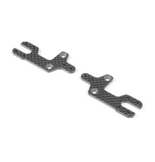 X8 CARBON FRONT UPPER SUSPENSION PLATE (L+R) - XRAY - 346138