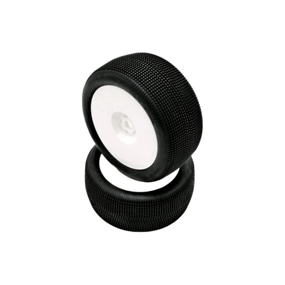 Pair Of Truggy Tyres Amazzonia SSoft Mounted - HOT RACE - 002-0313