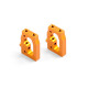 ALU RADIO PLATE MOUNT - SWISS 7075 T6 (2) - 346232 - XRAY