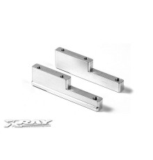 ALU ENGINE MOUNTS (L+R) - 348712 - XRAY