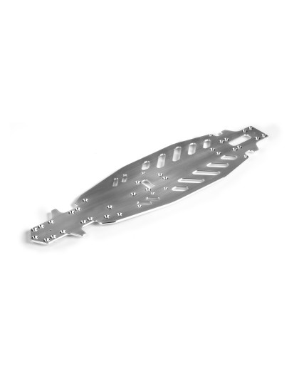 GTXE ALU CHASSIS - FLAT - SWISS 7075 T6 (3MM) - XRAY - 351141
