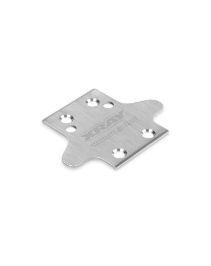 XB8/XB8E STAINLESS STEEL CHASSIS PROTECTOR - FRONT - XRAY - 351221