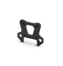XB8 GRAPHITE FRONT SHOCK TOWER - CNC MACHINED 4 MM - 352051 - XRAY