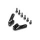 GT ALU SHOCK PLATE - SWISS 7075 T6 (L+R) - 352390 - XRAY