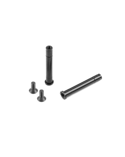ALU SERVO SAVER PIVOT SHAFT WITH CHASSIS LOCK (2) - XRAY - 352554